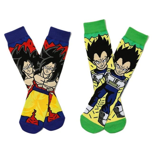 5 pack Happy Socks: Experimenta el Poder de Goku en tus Pies.